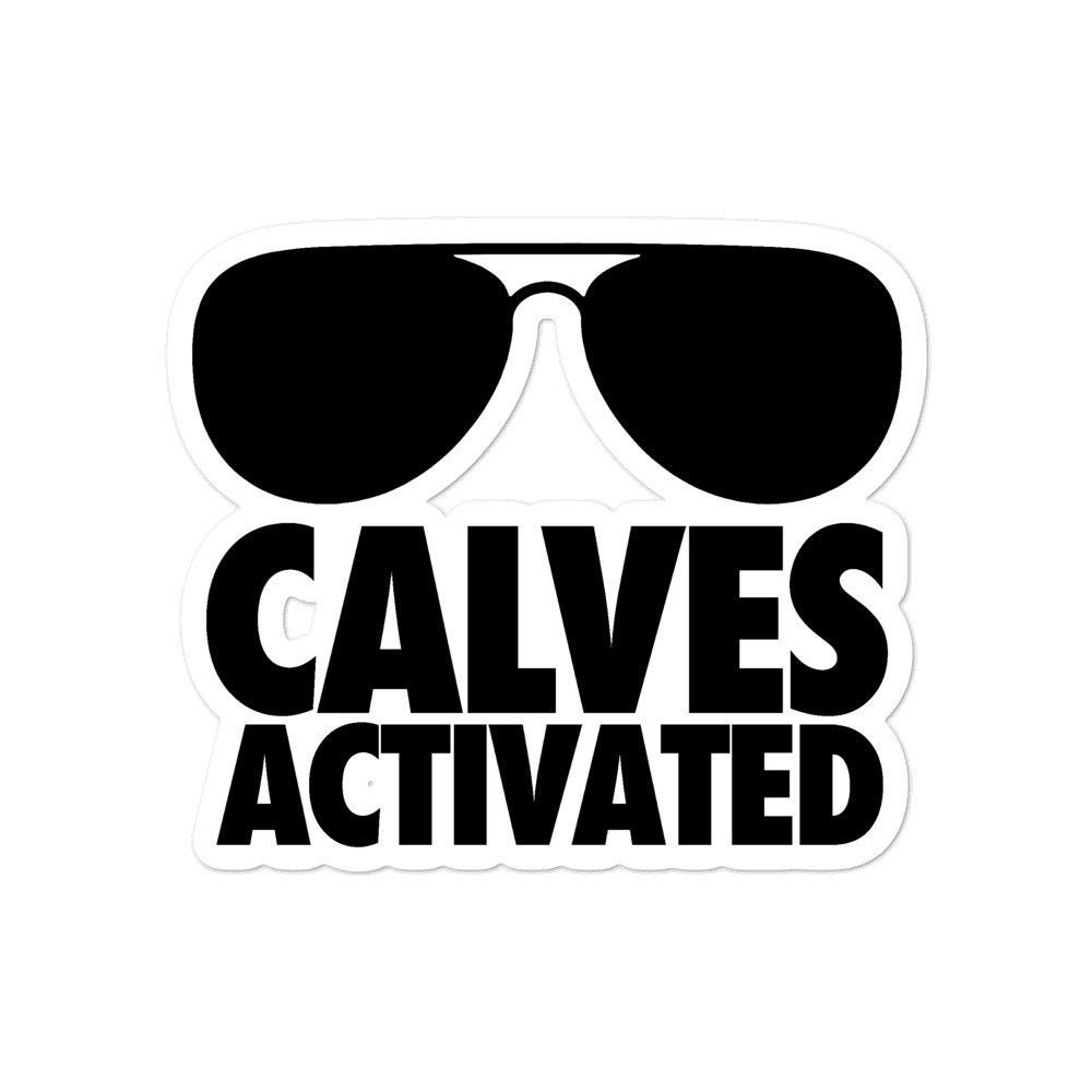 Calves Activated Sticker Phil Mickelson Fan Golfer Gift Etsy