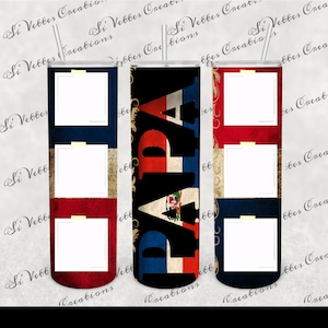 Papa Dominican tumbler wrap