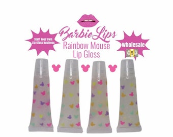 Wholesale Rainbow Mouse Lip Gloss