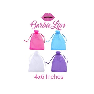 Organza Bags 4x6, Organza Favor Bags, Organza Gift Bags, Small Organza Bags, Lip Gloss bags, Drawstring Bags, Organza Wedding Favor Bags