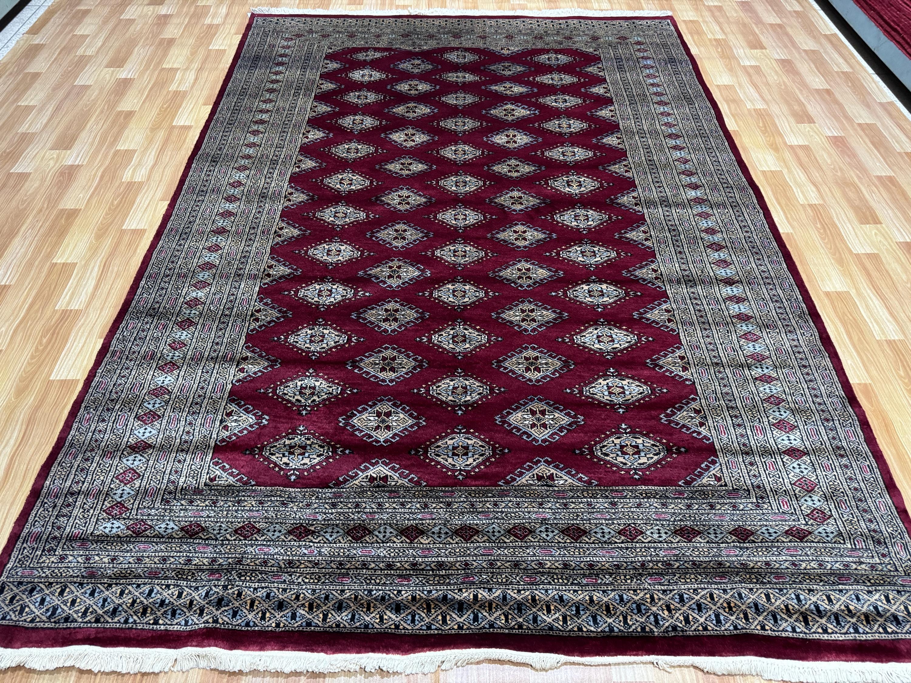 6x9 レッドカラー Bokhara ラグ - 1.80X2.80 cm ラグ - 高級ラグ