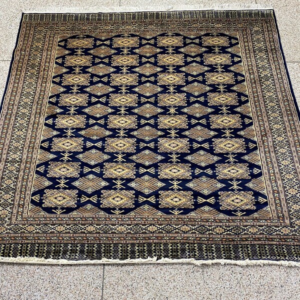 7x7 Square Wool Rug Etsy