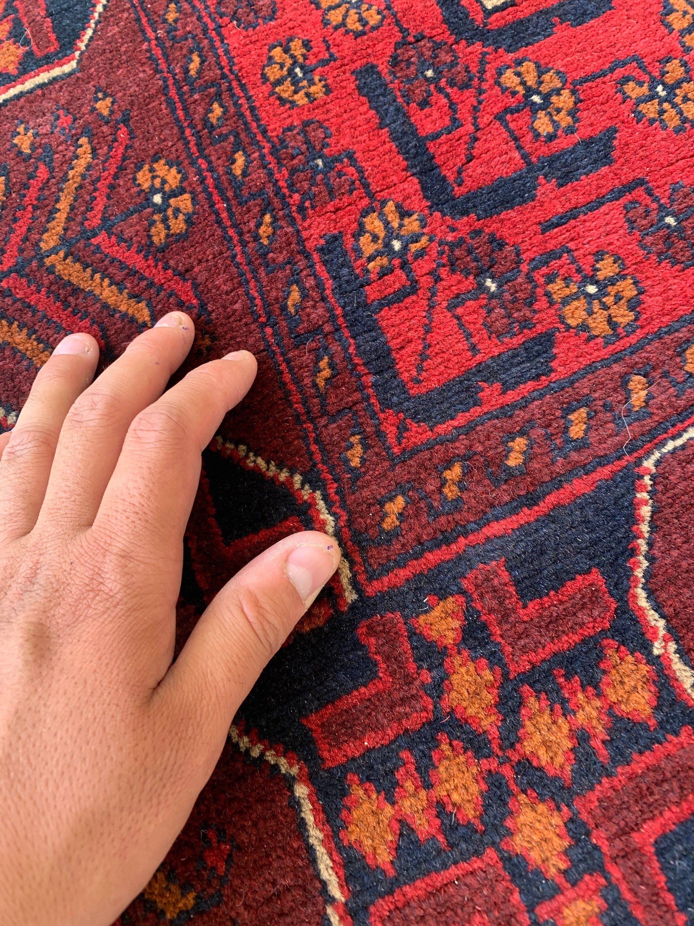 2.7F X 15.6F Afghan Vintage Runner Antique Runner rug Fine Etsy