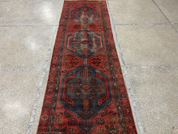 レッド ヴィンテージラグ トルコラグ 【公式通販】