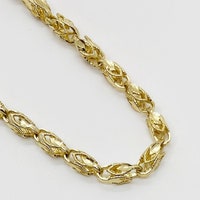 10K Solid Yellow Gold Turkish Rope Chain Real All Sizes - Etsy