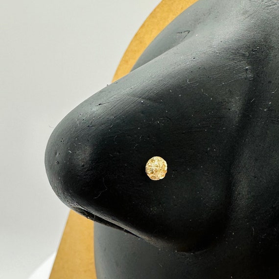 Gold nugget hotsell nose ring