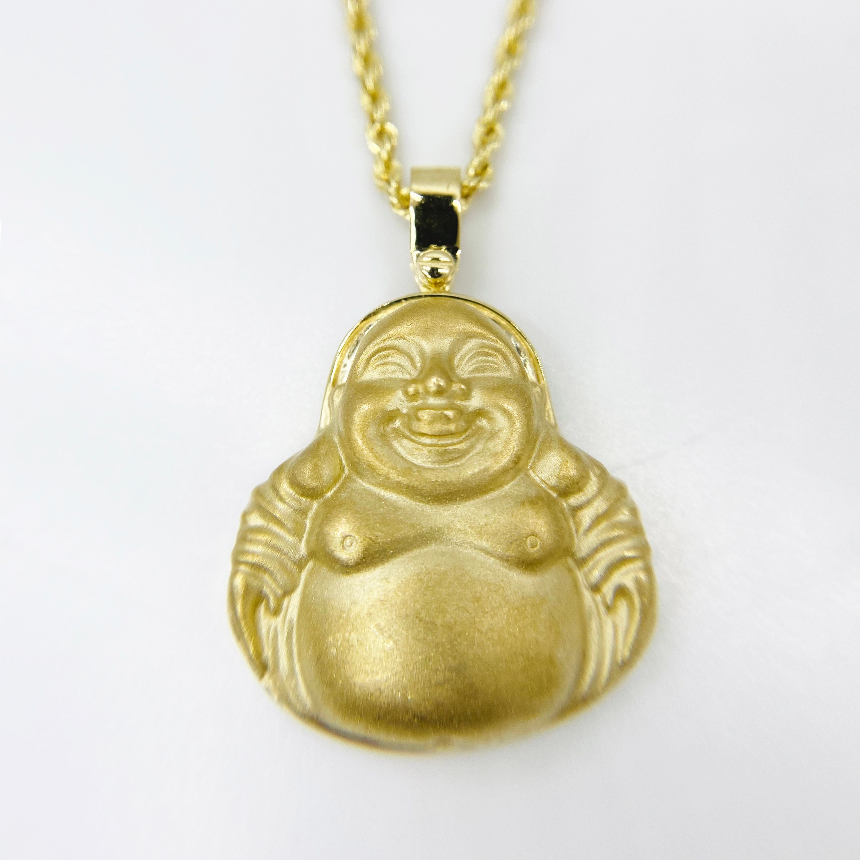 18k gold buddha - Etsy.de