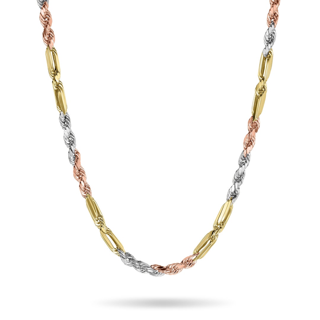 ★ユニーク★ USA 60s TRICOLOR CHAIN NECKLACE ☆ユニーク☆ USA 60s TRICOLOR CHAIN NECKLACE