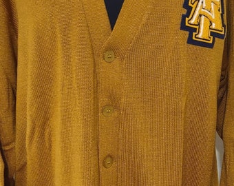 Pull Aggie doré avec logo