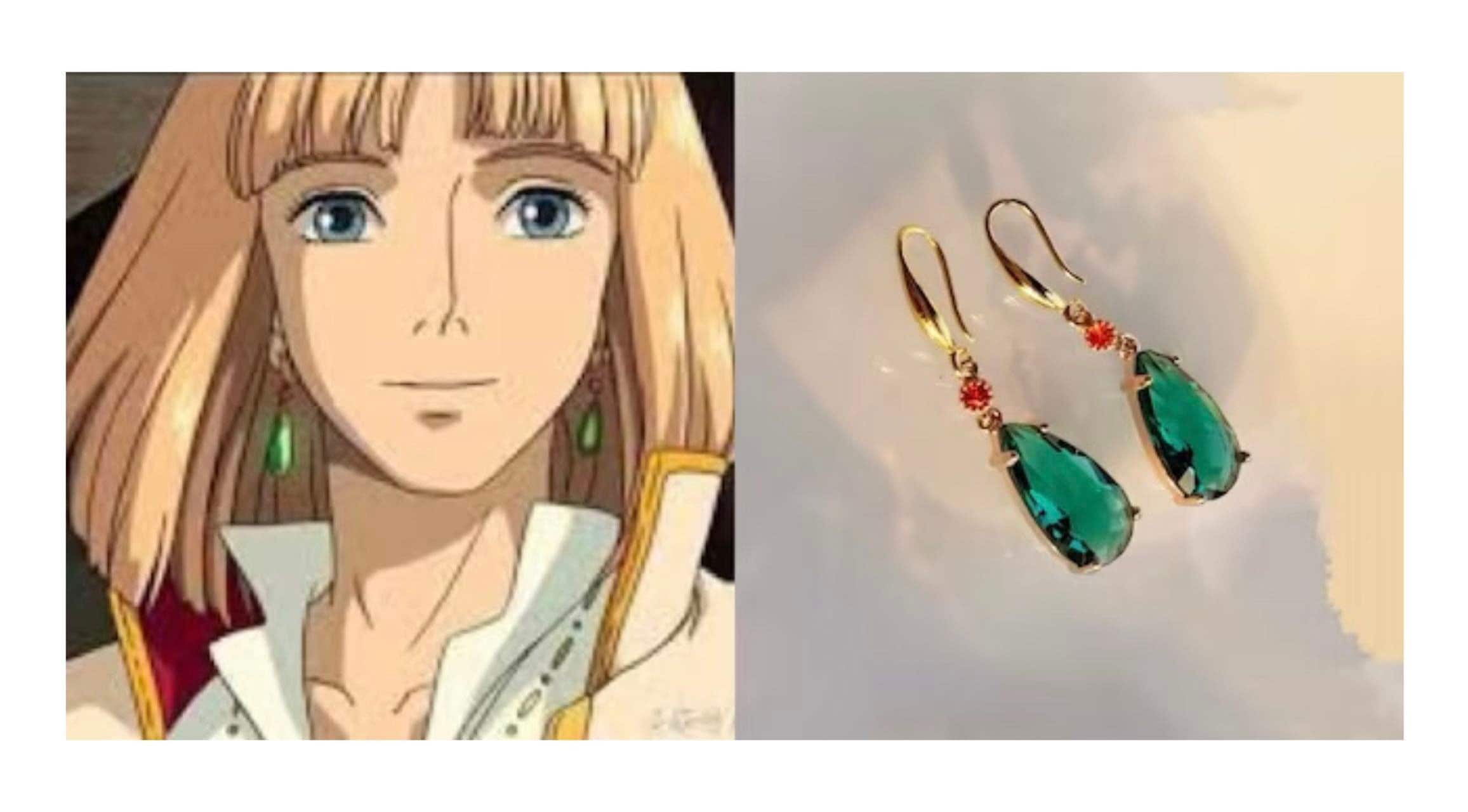Howl Earrings Howl Moving Castle Earrings Cosplay Earrings. Howl