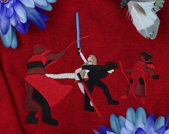 Red Room Reylo Embroidered Sweater