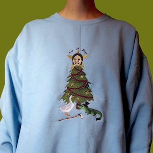 Pearl the Shining Star Embroidered Sweatshirt