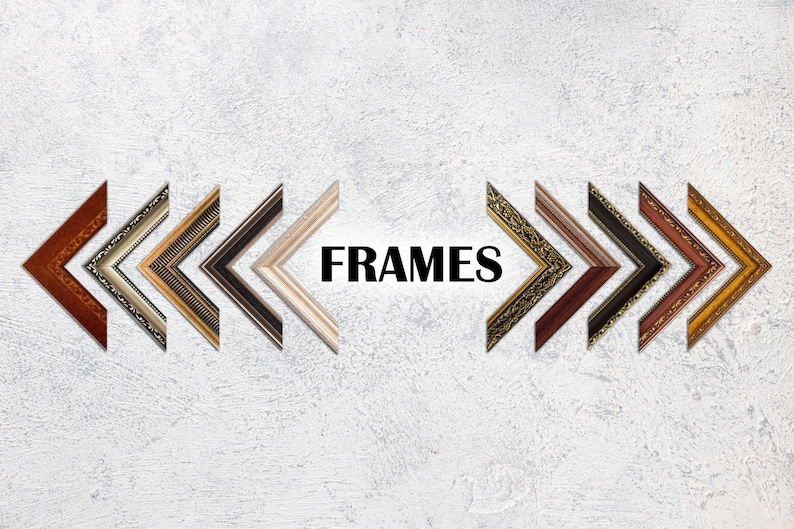 Wood Frames for Canvas Wooden Frames for Wall Art Frames for Etsy
