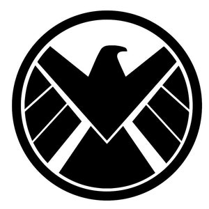 Shield logo vinyl decal