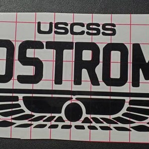 Nostromo patch - vinyl decal
