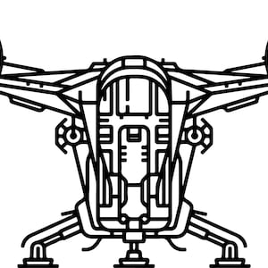 Razor Crest Sticker - Etsy