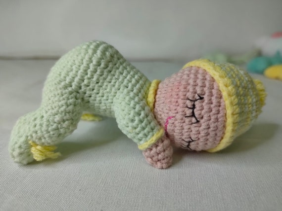 Sleeping baby amigurumi pattern free sale