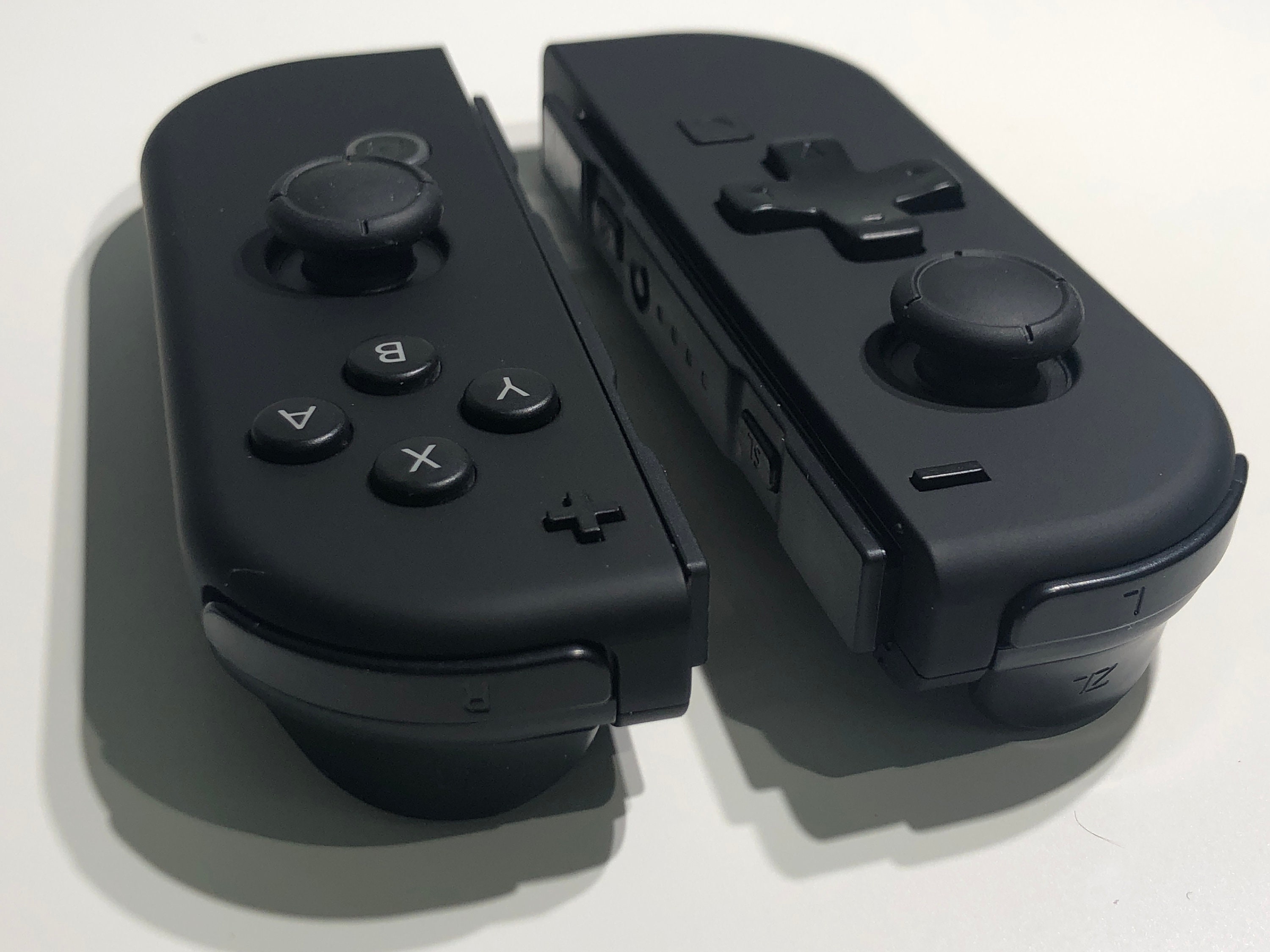 Nintendo Switch Custom Joycon All Black on Black W/ DPAD Etsy