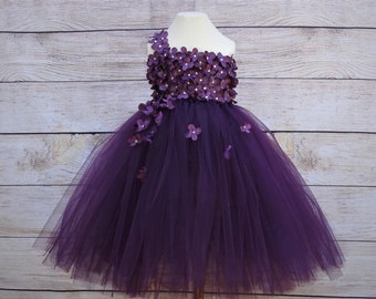 deep purple dress for wedding