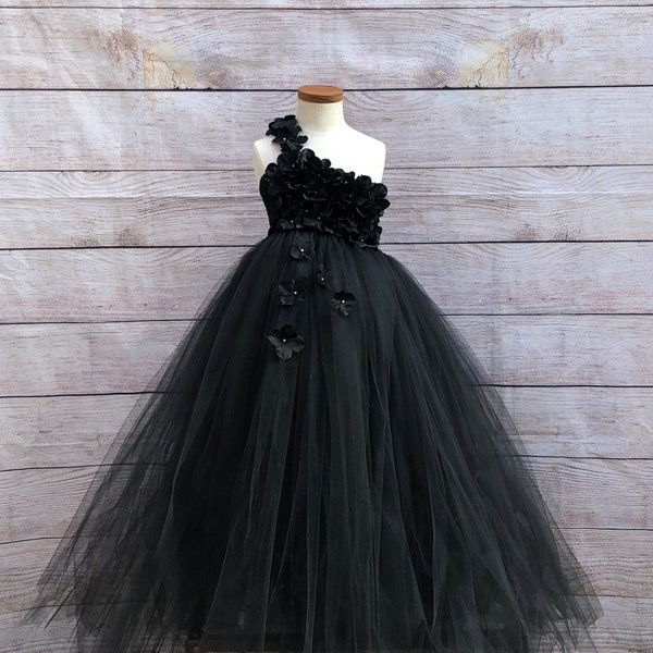Black Tulle Dress - Etsy