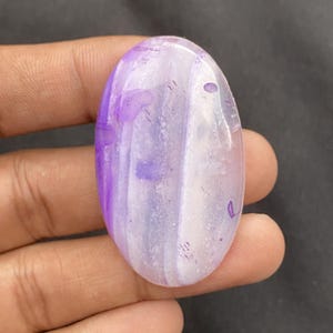 Banded Agate Purple Stone, Banded Onyx Agate, Banded Agate Cabochon, Agate Gemstone Wholesale lot Mix Size for Agate Pendants Jewelry Supply