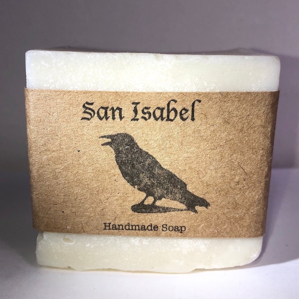 Bergamot Bar Soap - All Natural Handmade Vegan Soap with Coconut Oil and Bergamot Essential Oil - Cold Process Soap