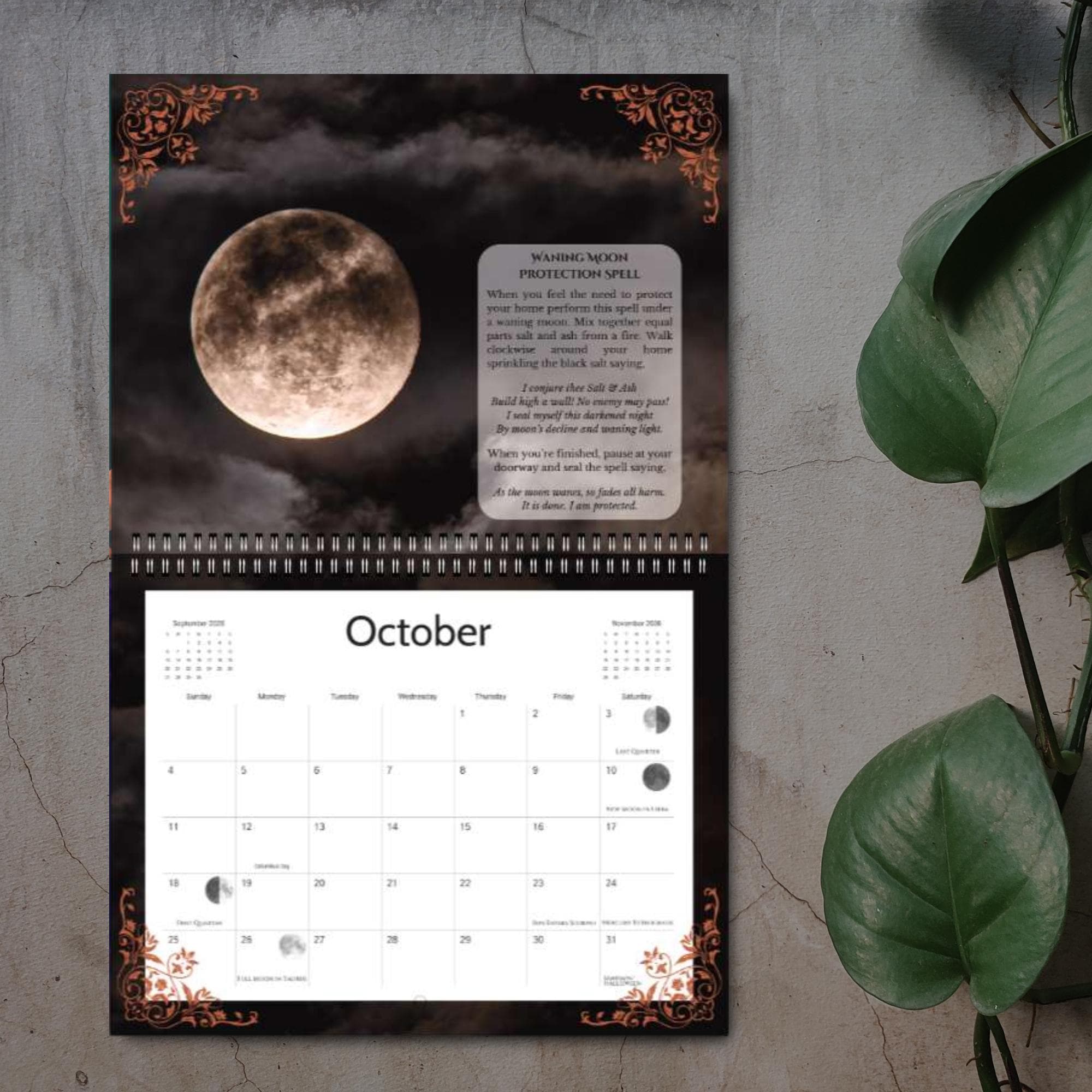 MOON MAGIC 2026 Spell Calendar | Lunar Ritual Guide | Wiccan Pagan ...