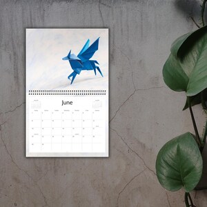 Origami Calendar 2025 | Paper Crane Lover Folding Stars Cute Animal ...
