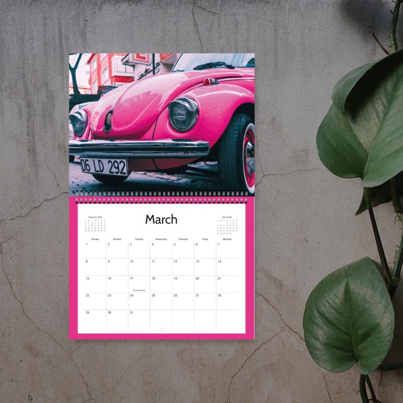 Perfectly Pink 2026 Calendar | Aesthetic Photography Wall Art | Girly ...