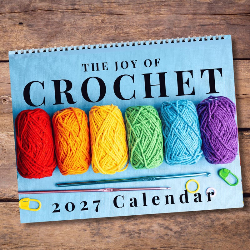 Visual Countdown Calander Crochet Calendar 2026 - Etsy