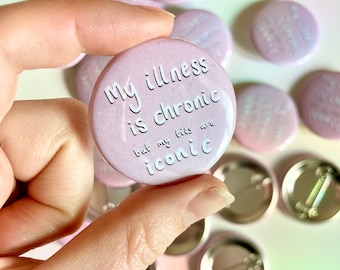 Chronic button badge