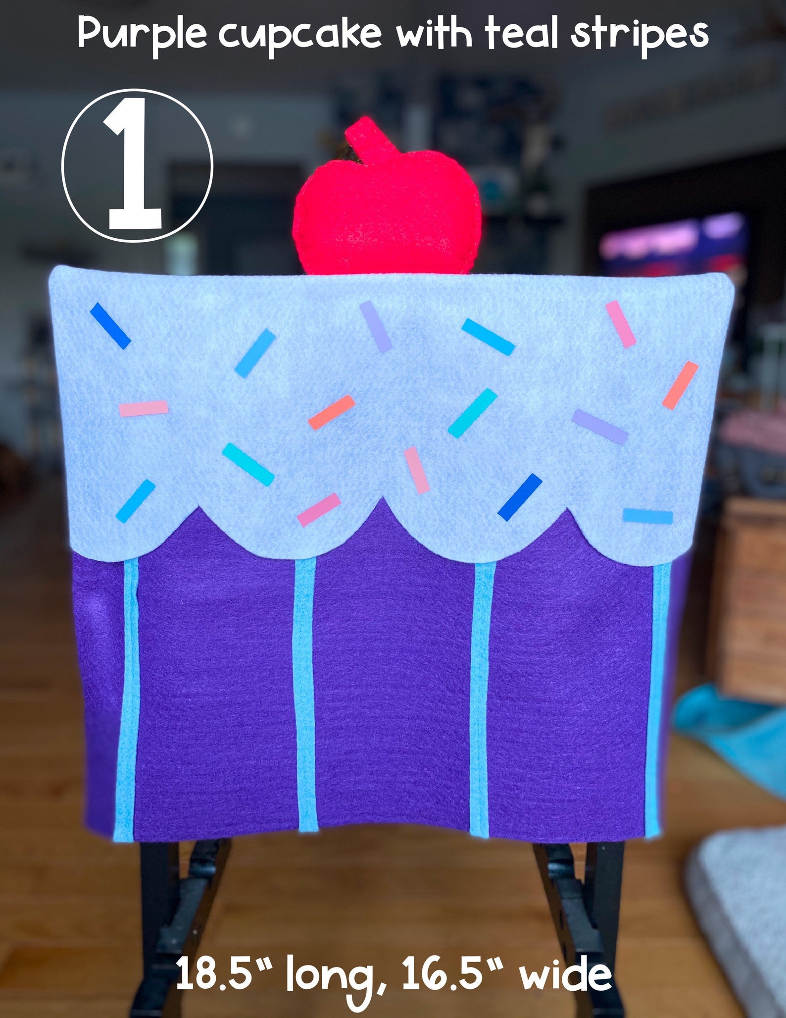 Cupcake Chair Covers Birthday Decor Classroom Birthday Chair Etsy