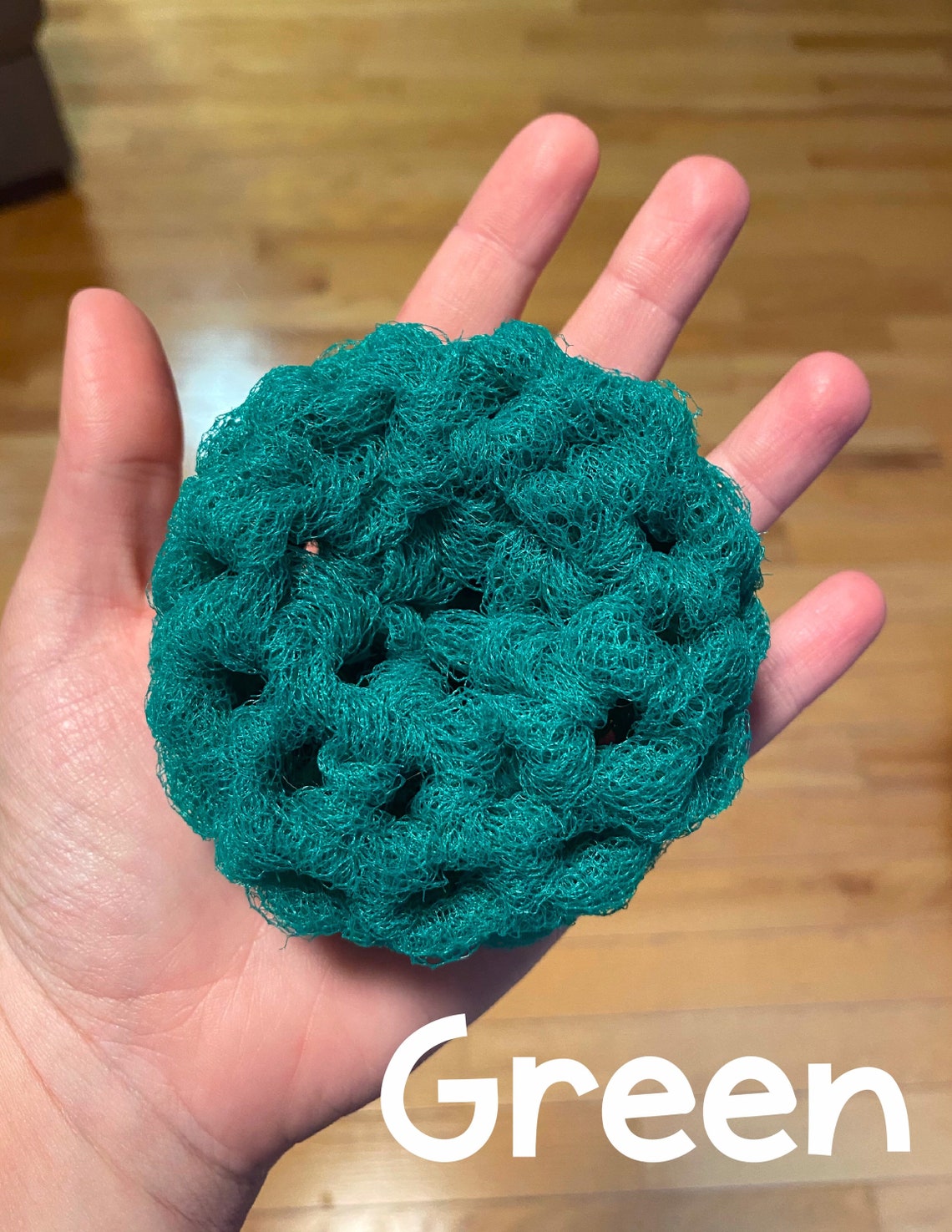 Crocheted Nylon Dish Scrubbies Kitchen Sponge Homemade Sink Etsy