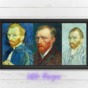 Printable | Digital Download | The Three Vincent Van Gogh | Samsung Frame TV | The Three Vincent Van Gogh | Wall Art | Vintage