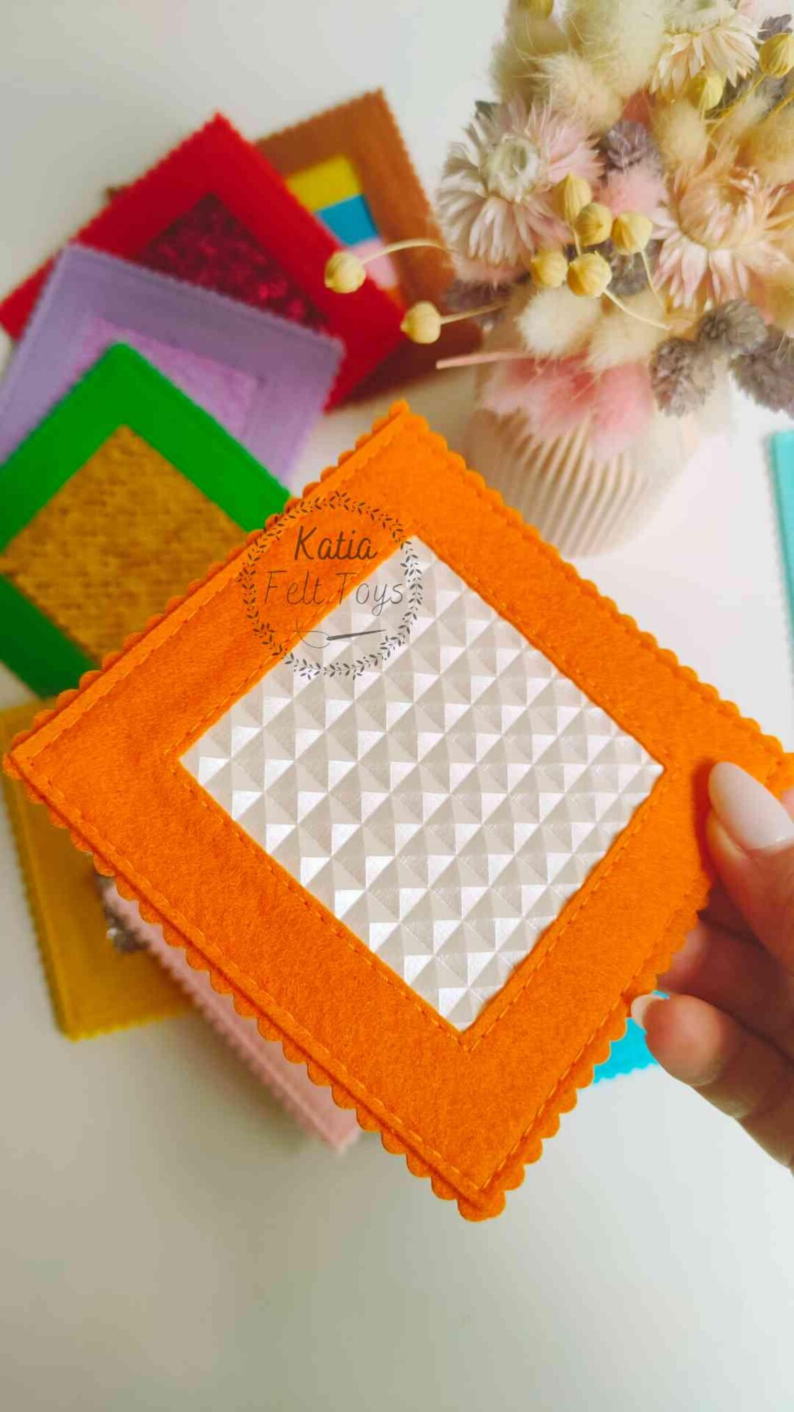 Image showcasing Tactile Sensory Matching Cards - Great for Anxiety & Focus, Sensory ...