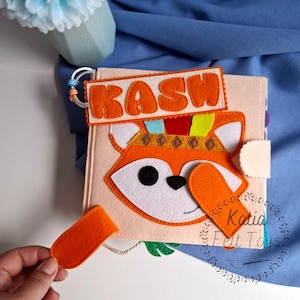 Busy Board 1 year old, Montessori toys, Educational felt book, Quiet book, Busy book, Baby quiet book, Felt sensory book, Sensory board