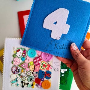 Schede di abbinamento tattile, stimolazione sensoriale, giocattoli Montessori, giocattoli sensoriali / Ottimi per ansia, concentrazione, supporto per ADHD, terapia per autismo e demenza