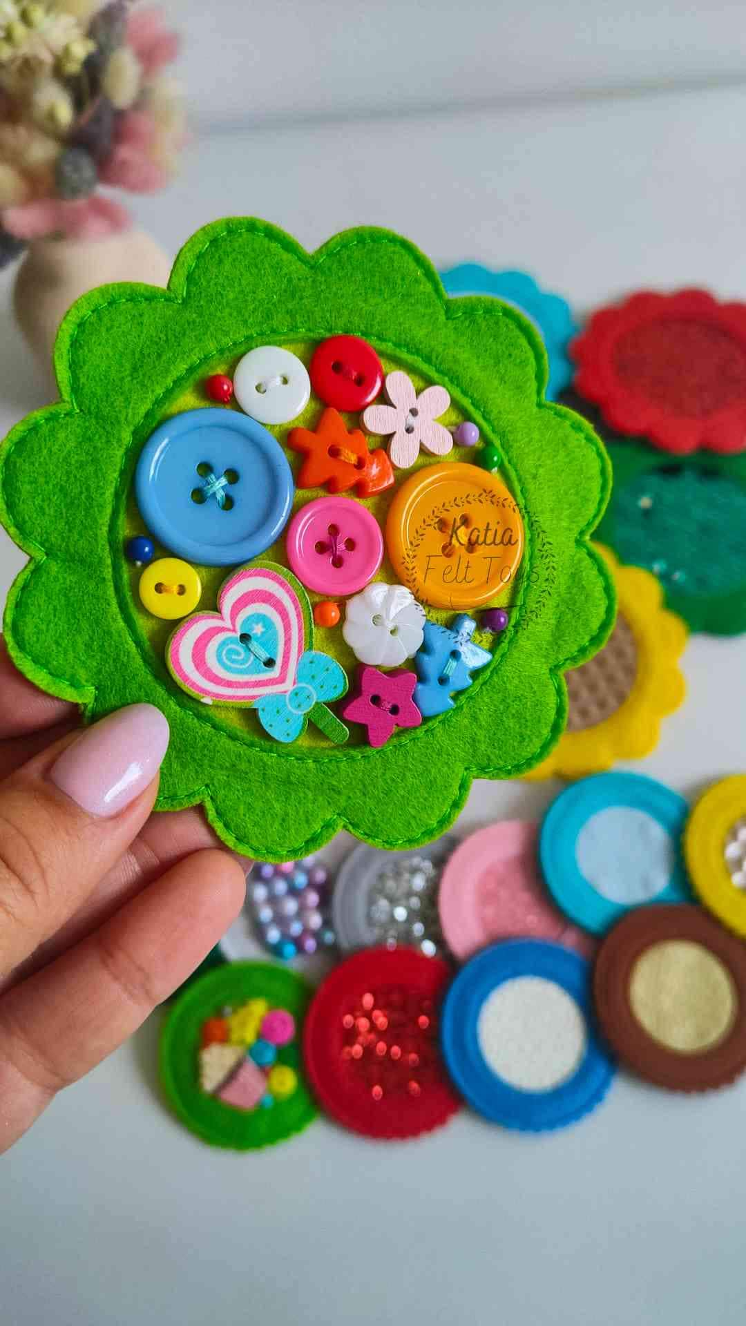 Tactile Sensory Cards Pack, Montessori Toys, Educational Cards for ...