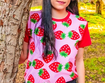 Strawberry Hearts T-Shirt