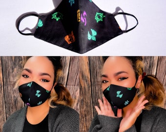 Visões Mistas Genshin Mask