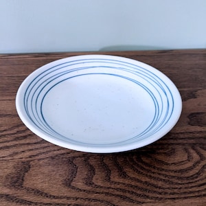 Ceramic Striped Bowl