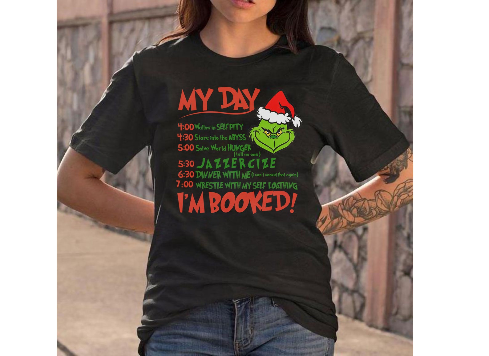 the grinch im booked the grinch im booked