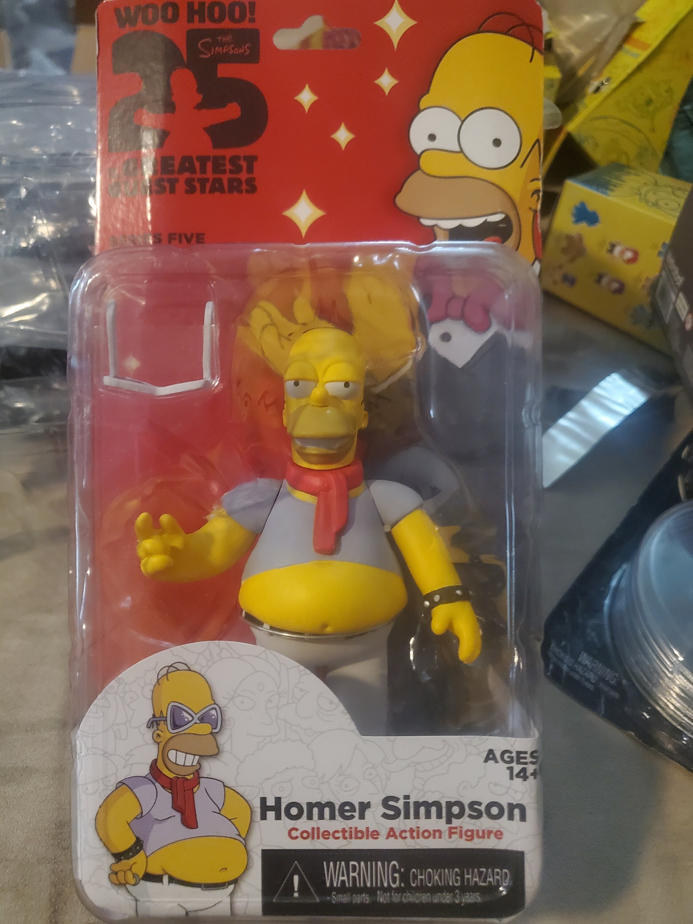 Neca The Simpsons Coach Homer Simpson Figure In Package