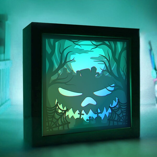 Pumpkin Shadow Box SVG, Halloween Light Box Template, For Cricut, Scary Template, Halloween Shadow Box Template, 3D Pumpkin Shadow Box Pumpkin Shadow Box SVG, Halloween Light Box Template, For Cricut, Scary Template, Halloween Shadow Box Template, 3D Pumpkin Shadow Box
