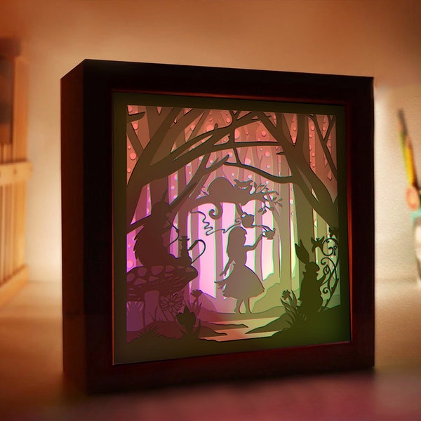 Alice Lightbox Template, Alice in Wonderland PNG, Light box Template, Digital Download, SVG File, Alice in Wonderland decor Alice Lightbox Template, Alice in Wonderland PNG, Light box Template, Digital Download, SVG File, Alice in Wonderland decor