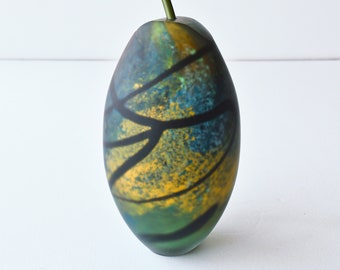 Art Glass Vase by Loan Nemtoi - Romanian - Etsy Israel