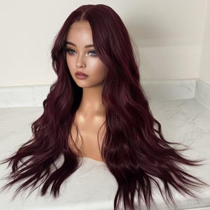 Burgundy Body Wave - Etsy display picture 2