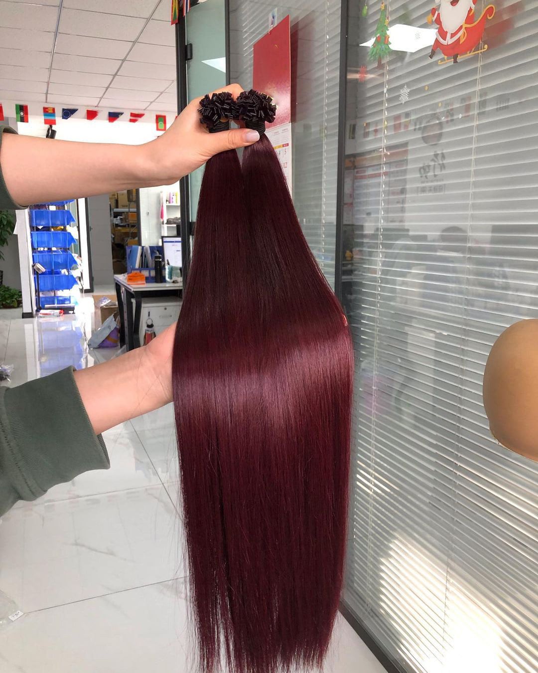 Red Hair Extension