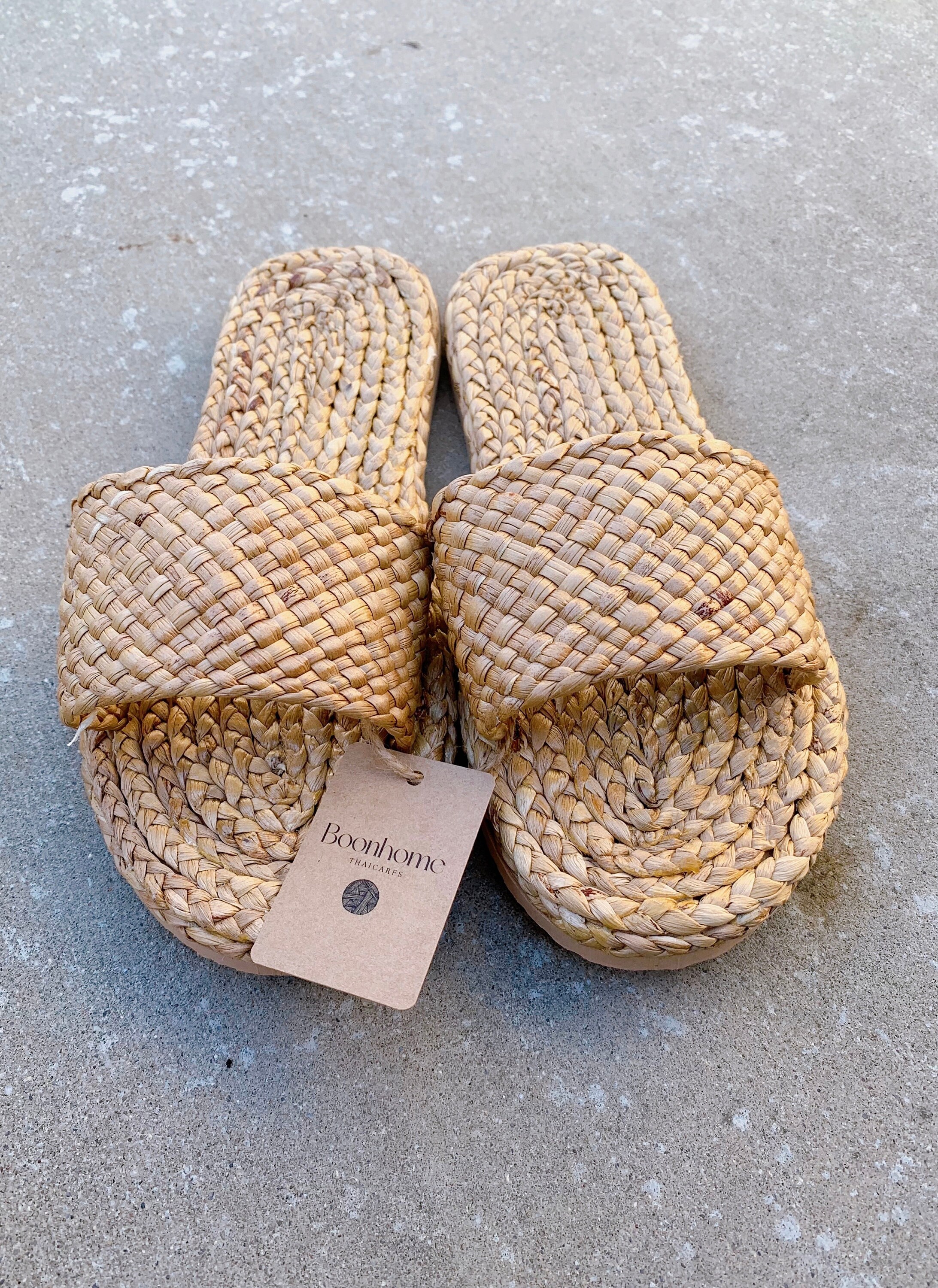 STRAW SOLE SANDAL WHITE LAMBSKIN