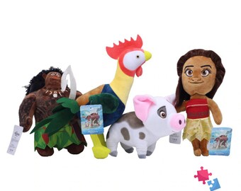 Moana Stuffed Doll Etsy